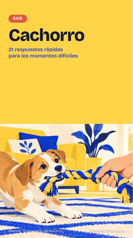Tapa de SOS Cachorro